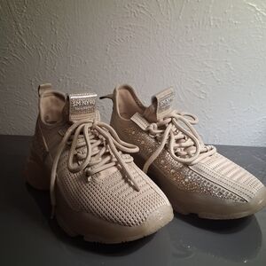Steve Madden Beige Athletic Shoes